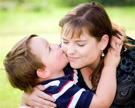 mom son kiss|Actual Mother and Son Kissing